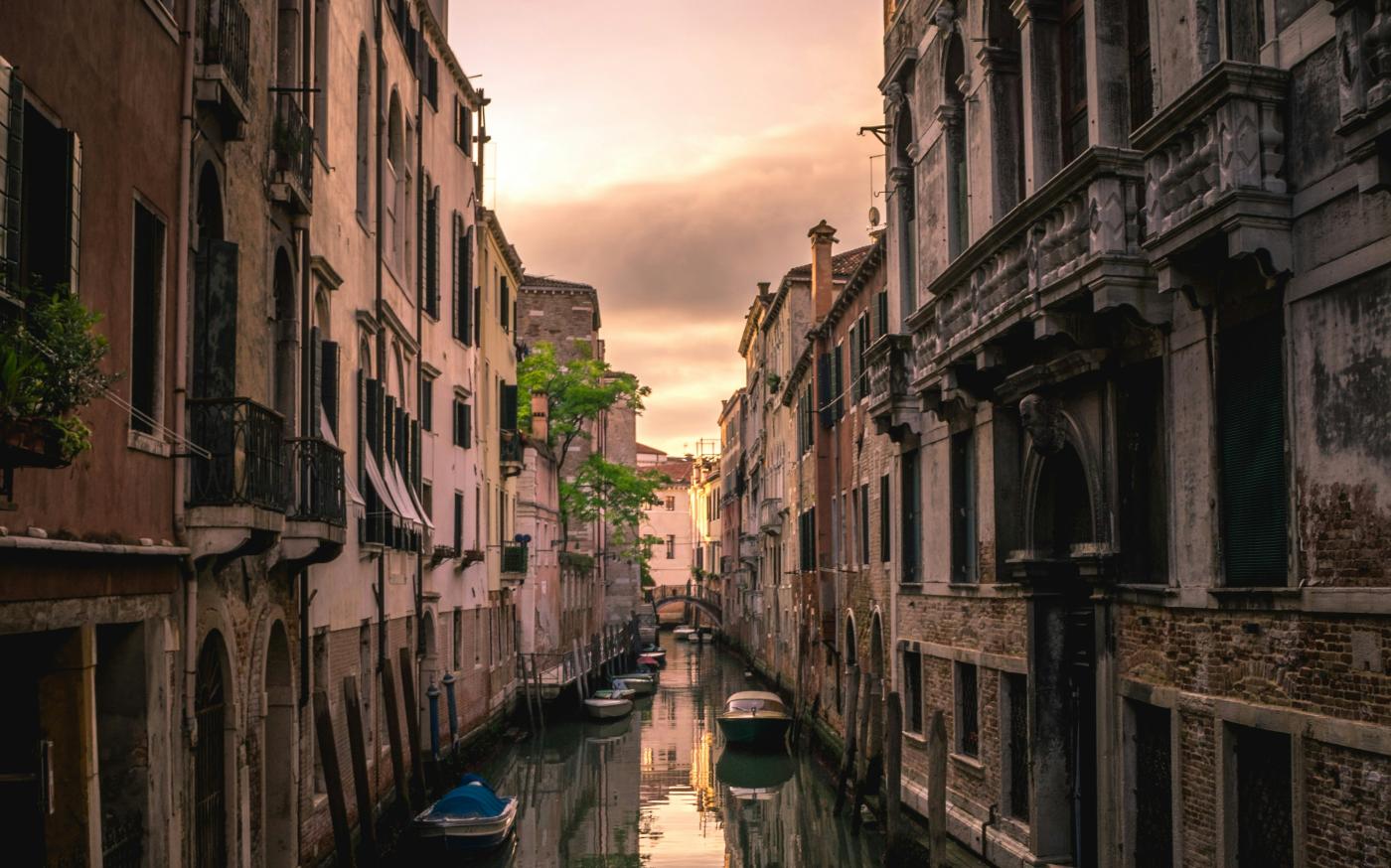 Venice Canal, Italy by Karsten Würth courtesy of Unsplash.