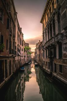 Venice Canal, Italy by Karsten Würth courtesy of Unsplash.