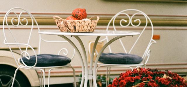 red and white flowers on white table by Olena Bohovyk courtesy of Unsplash.